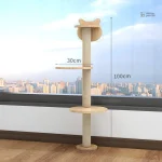 Étagères murales pour chat avec design Skyview