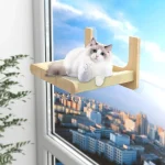 Skyview : étagère fenêtre pour chats à ventouses