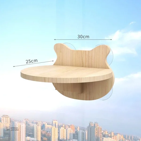 Étagères pour chat à ventouses, modèle Skyview