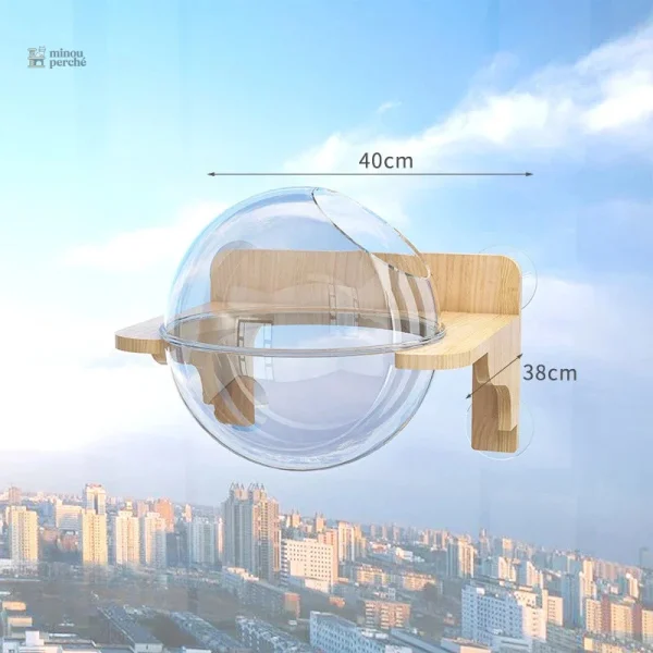Skyview : solution de détente pour chats en hauteur