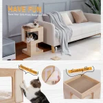 Modèle LuxiGriff : arbre à chat design élégant