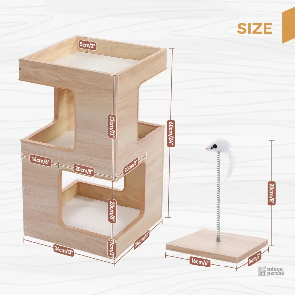 Aménagement vertical pour chats LuxiGriff