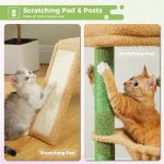 Confort et style réunis dans l'arbre à chat CloudPaws