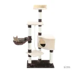 Arbre à chat tendance avec zone litière
