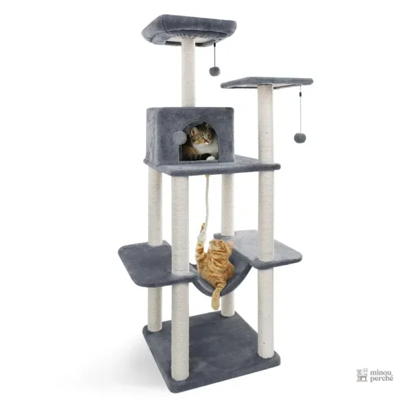 FélinLuxe : arbre à chat élégant et fonctionnel