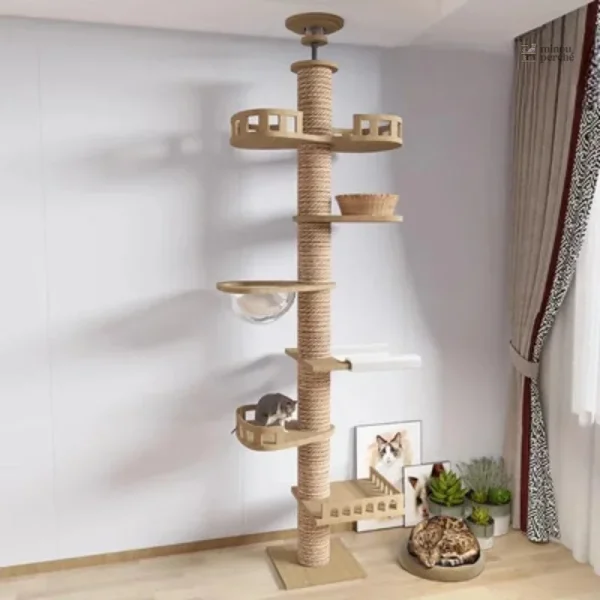 Design élégant pour l'intérieur, bois naturel