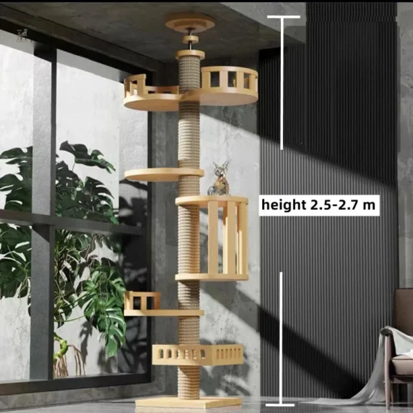 Solution verticale pour les chats actifs