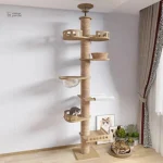 Arbre à chat moderne avec hamac intégré