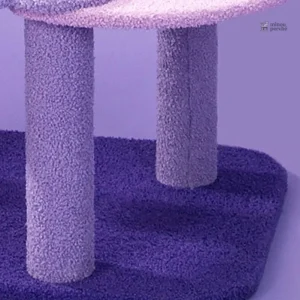 Arbre à chat au design nuage pour un style moderne