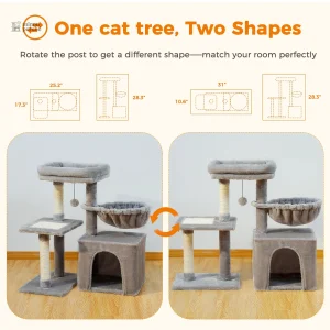 Modèle CozyNest pour un confort optimal des chats