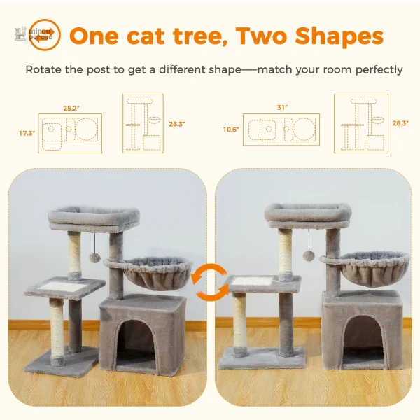 Modèle CozyNest pour un confort optimal des chats