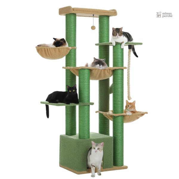 Arbre à chat MaxiPlaisir pour grands chats Maine Coon - vue 3