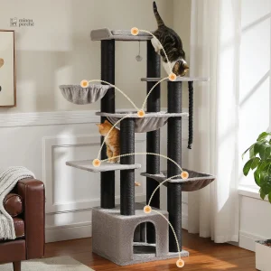 Conçu pour le confort des chats de grande taille, MaxiPlaisir