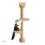 Arbre à chat griffoir mural "Griff'Aventure" pour chats