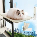 Hamac pliable pour chats - design pratique et confortable