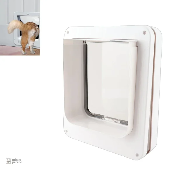 Chatière connectée automatique pour chat