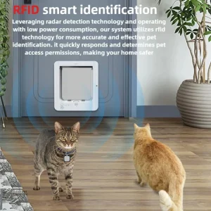 Chatière intelligente pour accès sécurisé