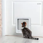 Chatière pour chat avec accès automatisé