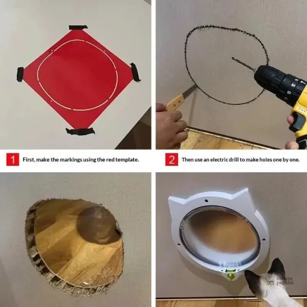 Accessoire pour chat au design ludique