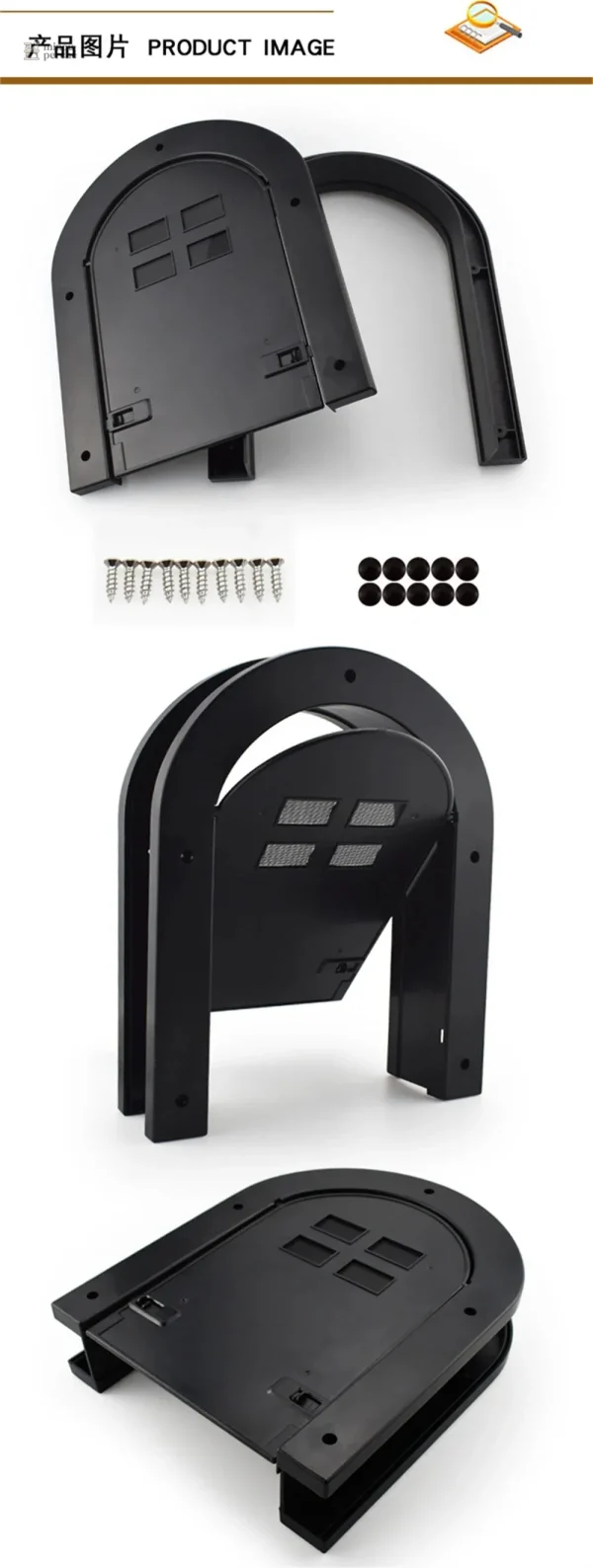 Porte sécurisée pour