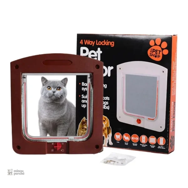 Chatière pour chat, parfaite pour toutes les tailles