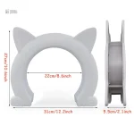 Solution élégante pour le passage des chats