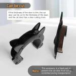 Chatière moderne pour le confort des chats