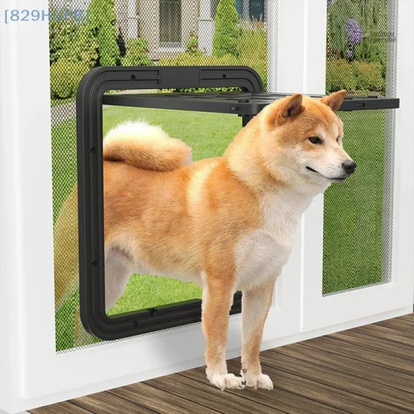 Chatière pour chat avec système magnétique