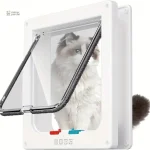 Chatière sécurité 4 positions pour chat