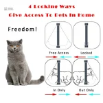 Chatière pour chat facile à installer