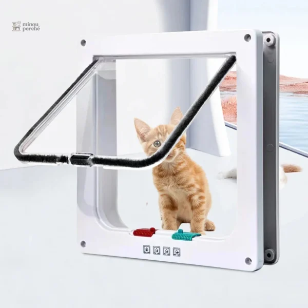Accès libre pour votre chat avec sécurité