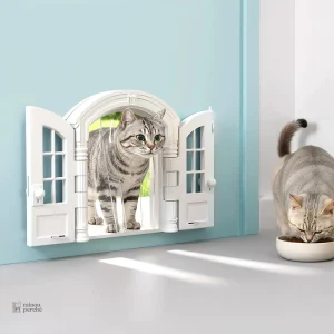 Chatière design pour chat "Maison Élégance