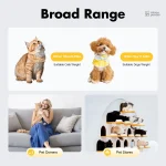 Ouverture 180° pour un accès facile au chat