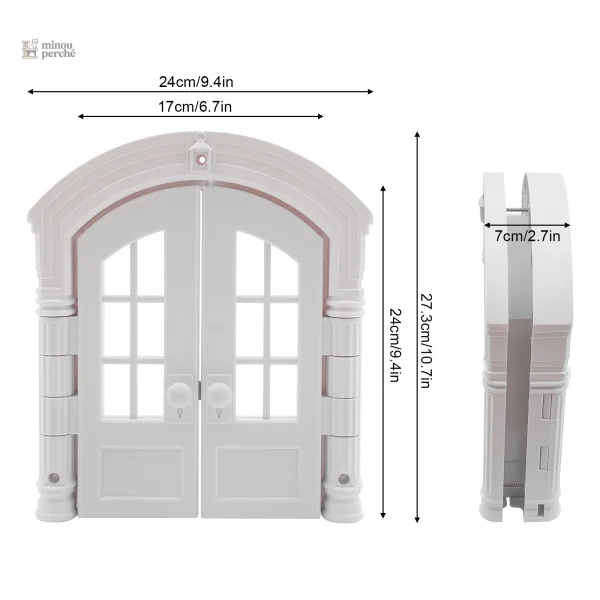 Design épuré de la chatière "Maison Élégance