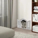 Porte élégante pour le passage de votre chat