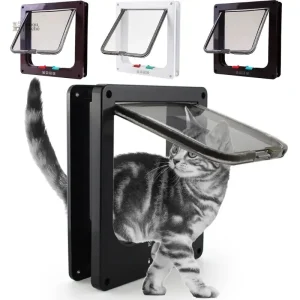 Chatière pour chat Passage Douillet à 4 positions