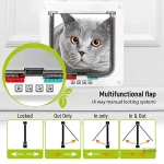 Système de chatière sécurisé pour chats