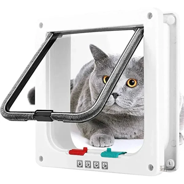 Chatière pour chat avec accès facile