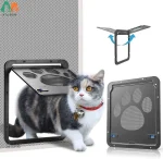 Chatière pour chat Patte Libre avec design empreinte