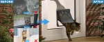 Porte de chat avec design attrayant
