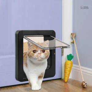 Chatière connectée "Smart Pattes Libres" pour chat