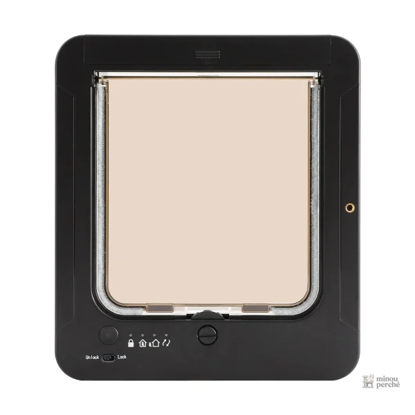 Modèle intelligent de chatière pour animaux de compagnie