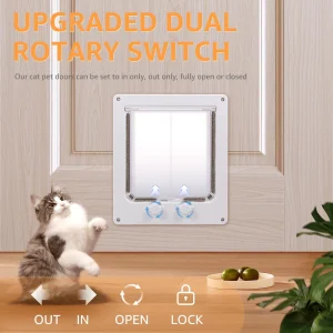 Chatière pour chat, design moderne et fonctionnel