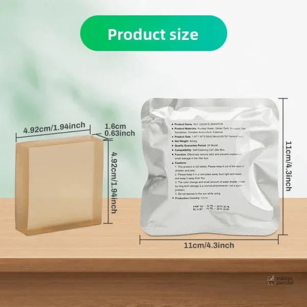 Système de désodorisant PuraMax pour litière propre
