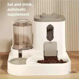 Modèle GravityCare pour croquettes et eau