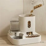 Distributeur pour croquettes et hydratation animale