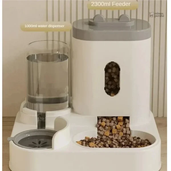 Accessoire pratique pour chat : distributeur automatique