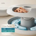 Distributeur de nourriture pour chats, 6 portions