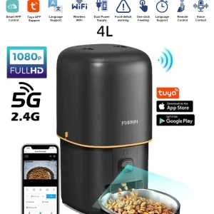 Distributeur automatique de croquettes Petit Gardien connecté