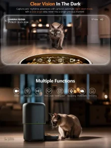 Gestion à distance des repas pour votre animal